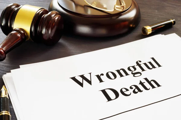 Wrongful death document. Nick Parr will help you in this cases.